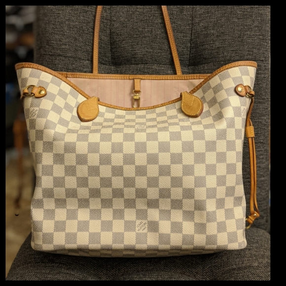 Louis Vuitton Handbags - ❗ SOLD ❗ Louis Vuitton Damier Azur Neverfull MM